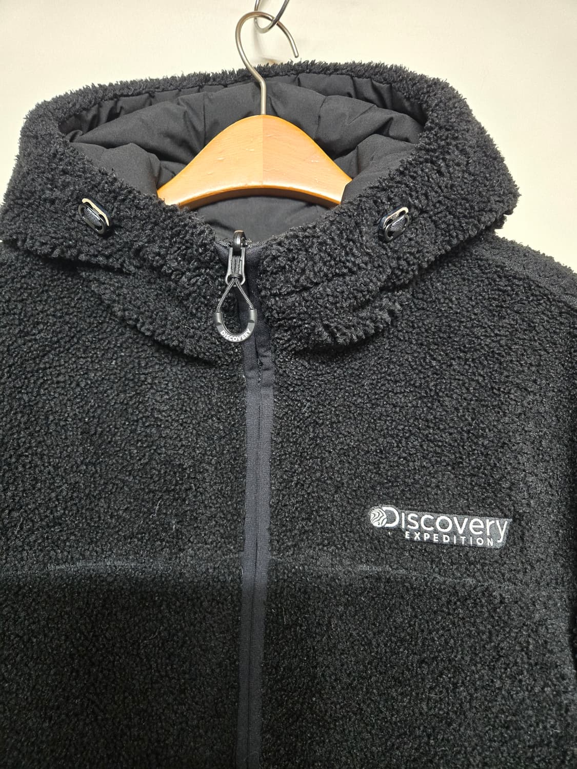 디스커버리 리버시블 후드 패딩 플리스 100 상품이미지6