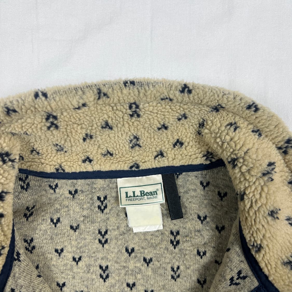 90‘s 엘엘빈 llbean 쉐르파 플리스 자켓 상품이미지6