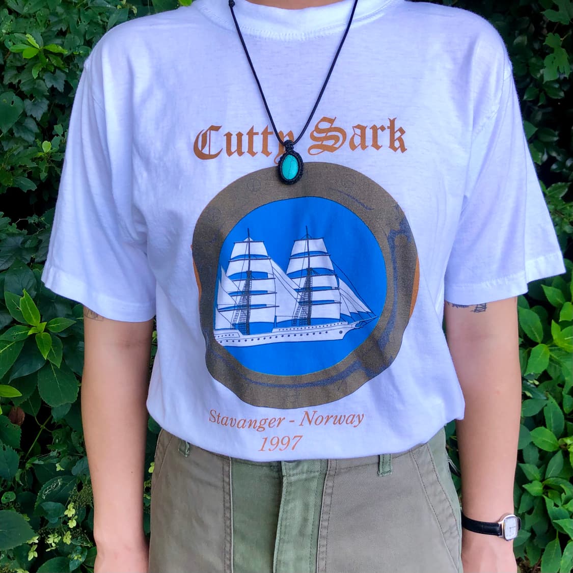 90’s Made in Europe vintage T-shirts WHT 상품이미지1