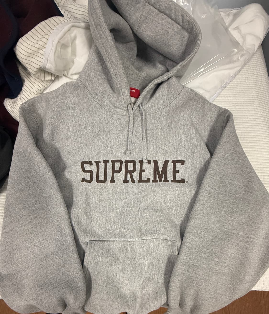 슈프림 바시티 후드 XL 상품이미지1