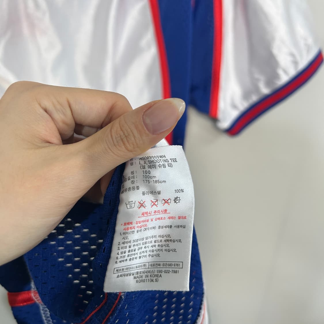 아디다스 올드스쿨 반팔 티셔츠 100 상품이미지5
