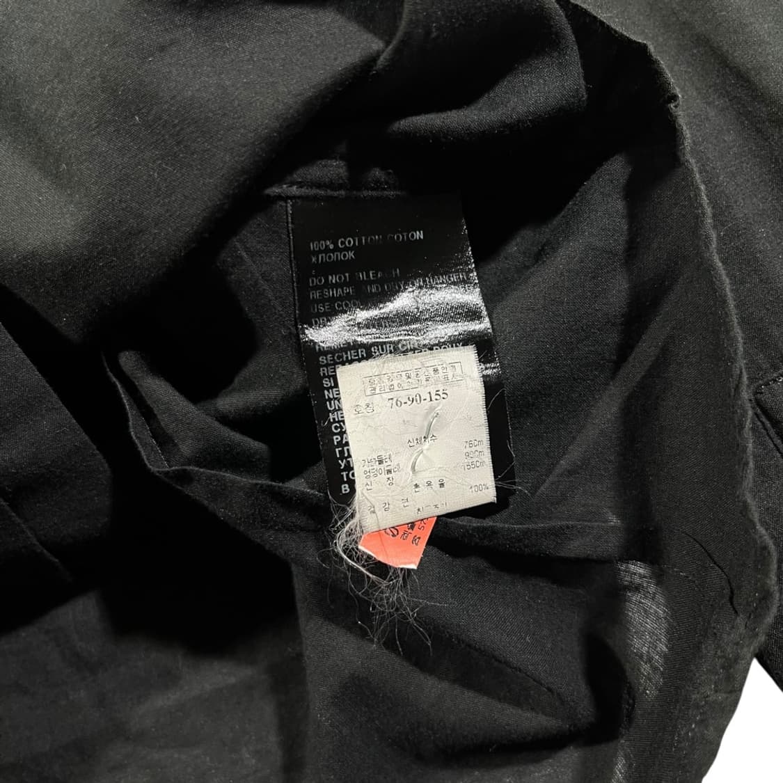 [Ann Demeulemeester] 앤 드뮐미스터 하프 버튼 셔츠 상품이미지7