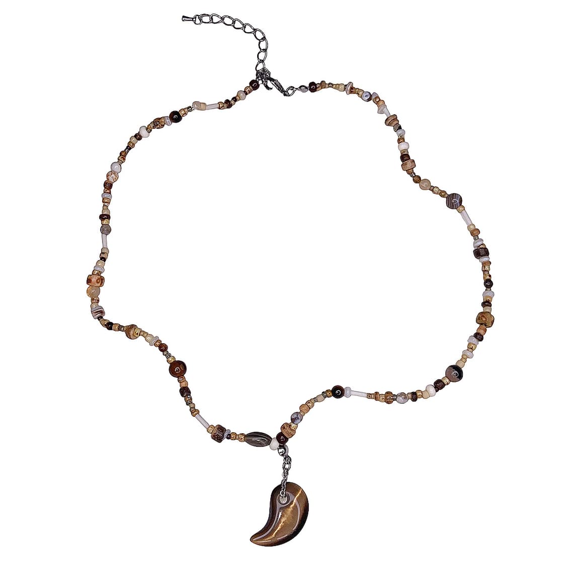 Gravel_Bark Necklace 상품이미지1