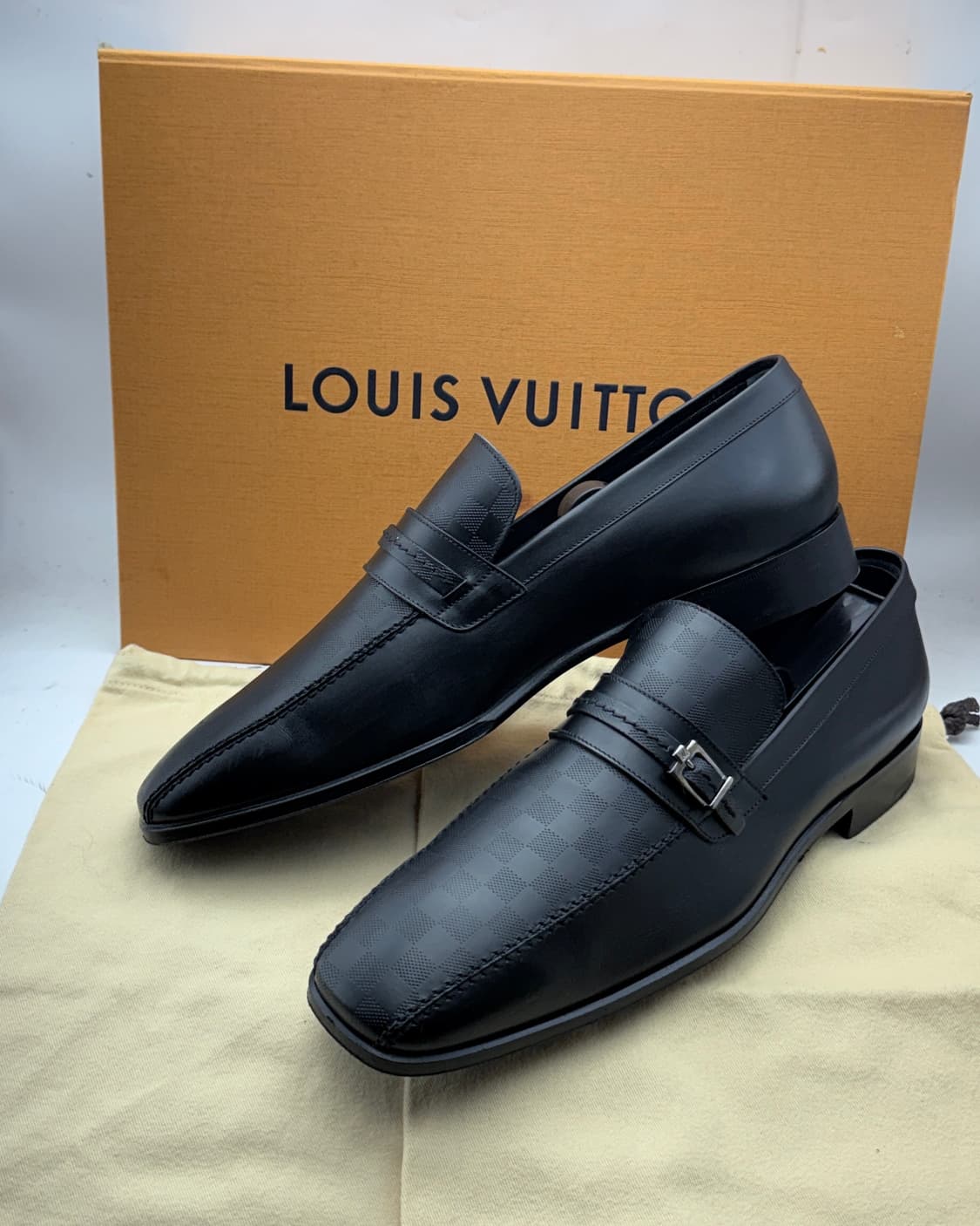정품)루이비통 다미에 구두 255 상품이미지3