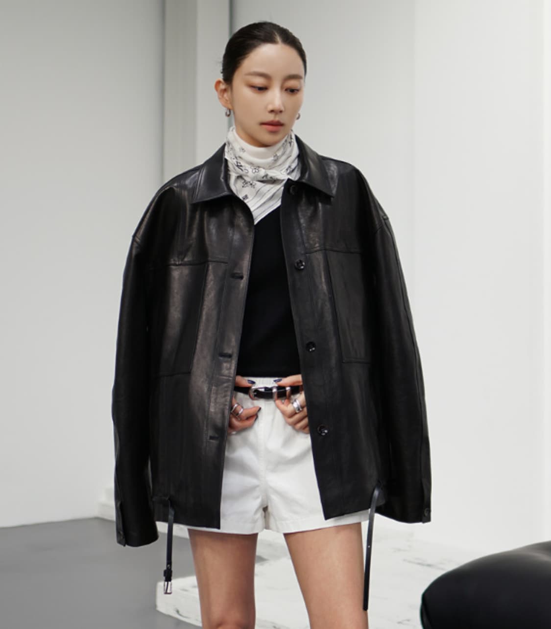 런던플랏 덴버 가죽자켓 상품이미지5