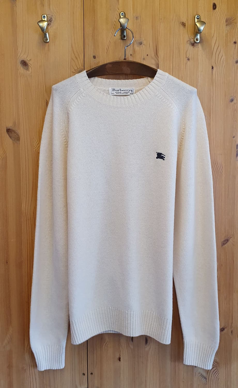 100.버버리 아이보리 울니트 상품이미지1