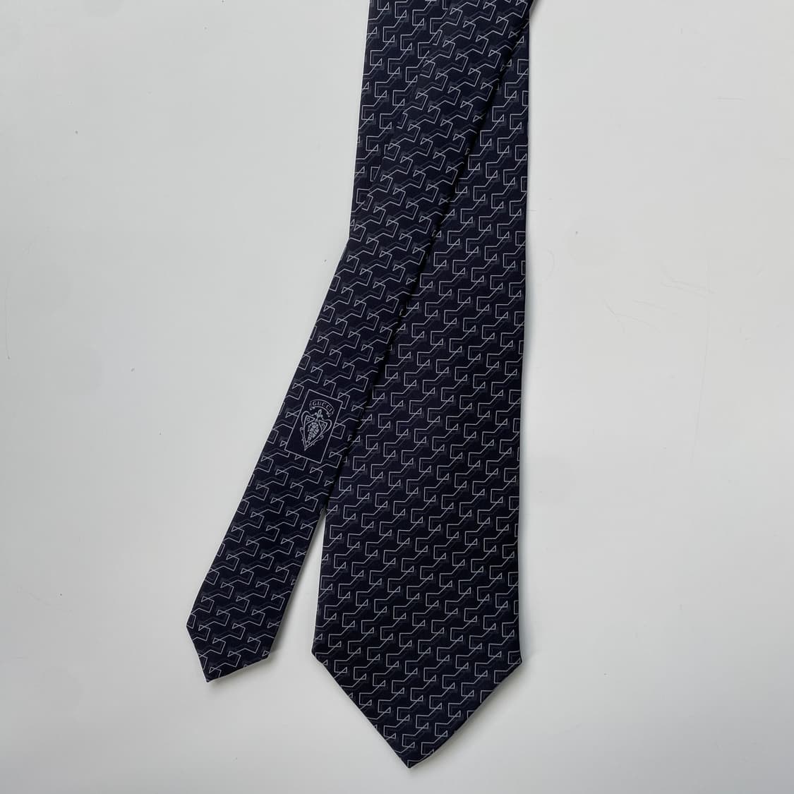 구찌(GUCCI) G모노그램 명품 정품 블랙넥타이 상품이미지1