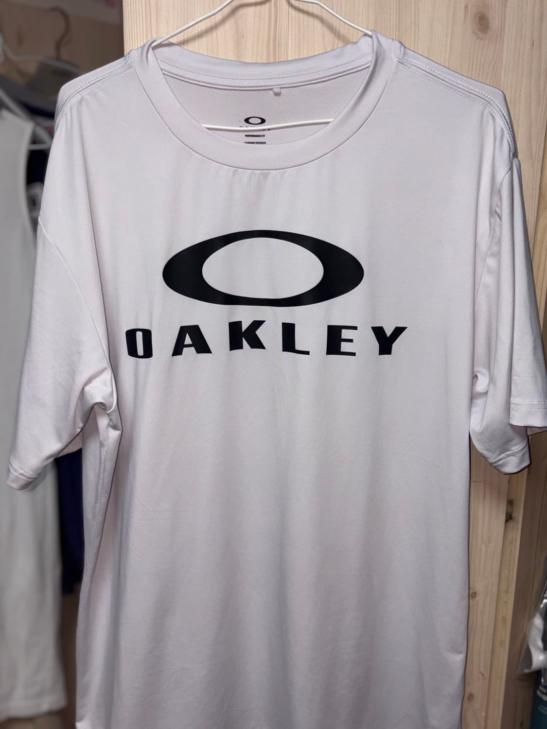 오클리 기본 기능성 화이트 반팔 티셔츠 상품이미지1