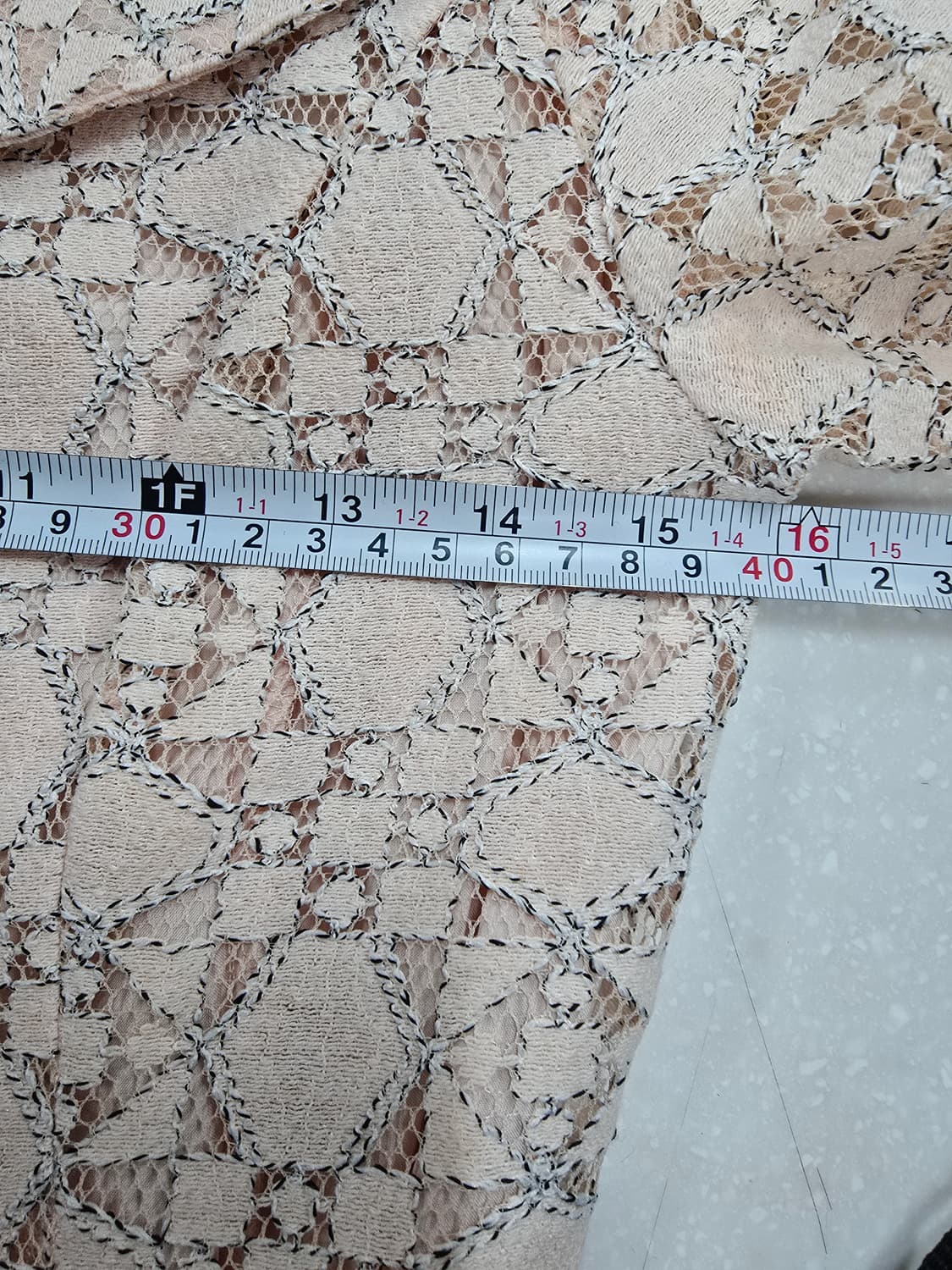 JJ지고트 레이스 카라넥 7부 원피스 상품이미지7