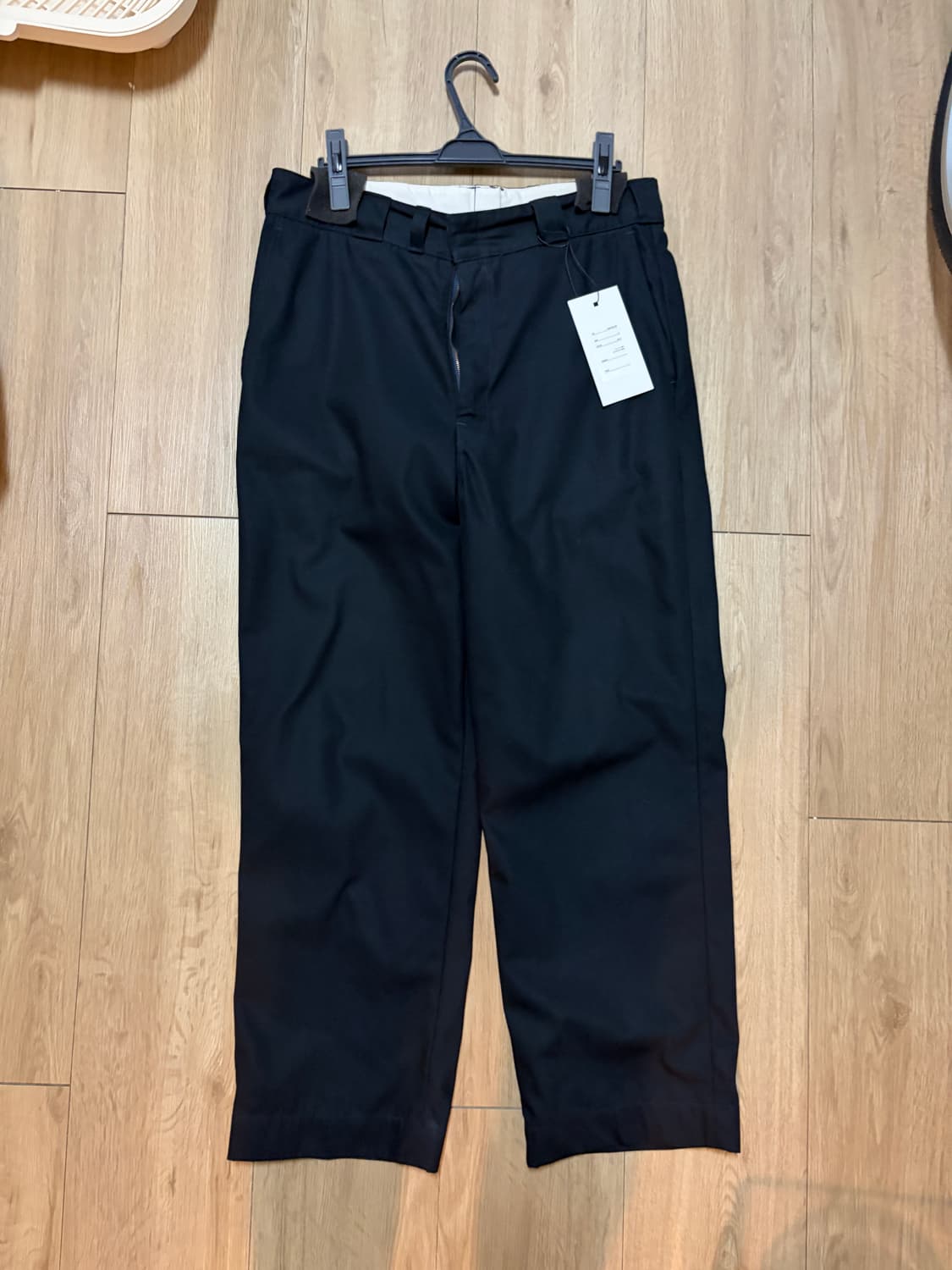 (3)아프레쎄 24ss 워크 치노 팬츠 네이비  상품이미지4