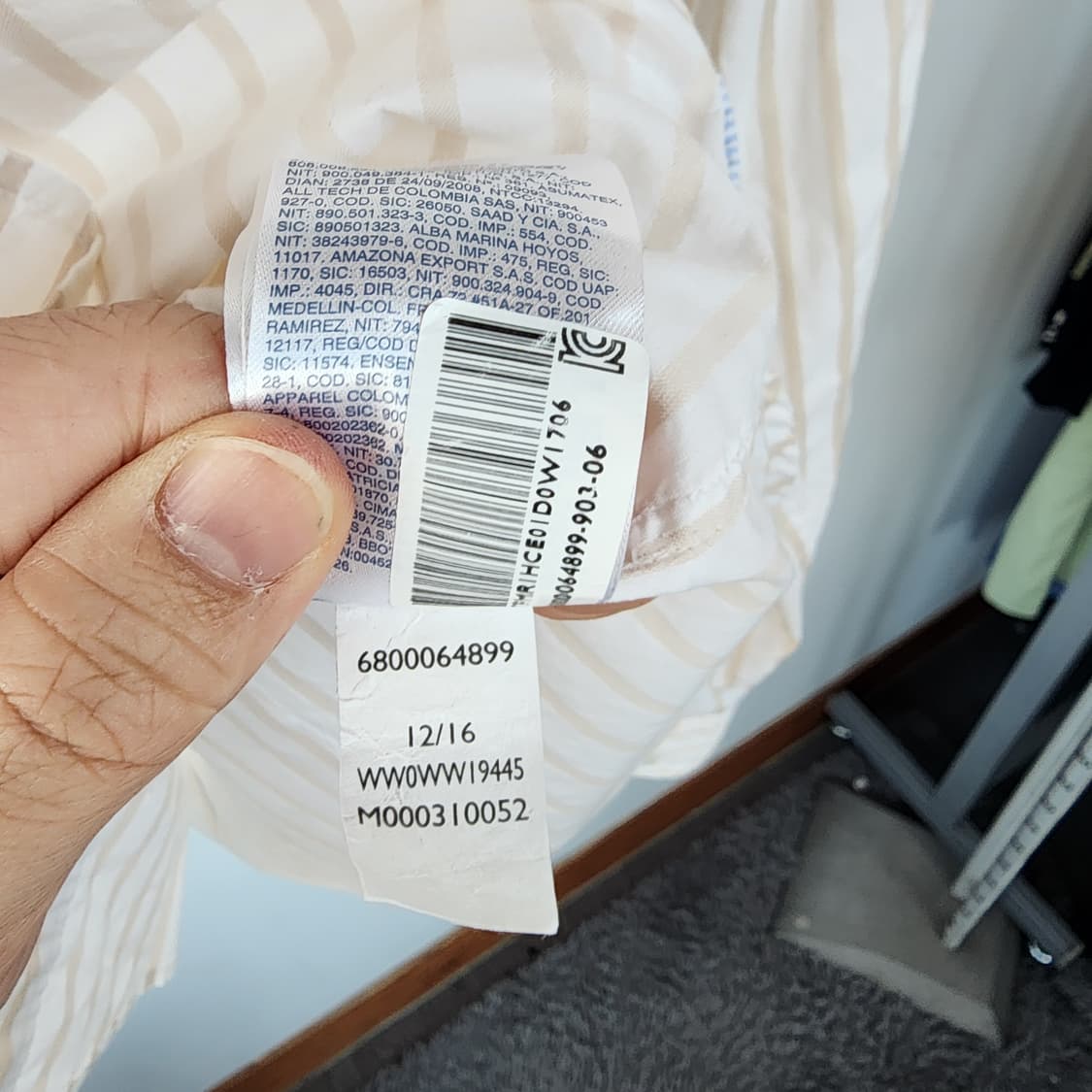 타미힐피거 스트라이프 긴팔 셔츠 상품이미지6