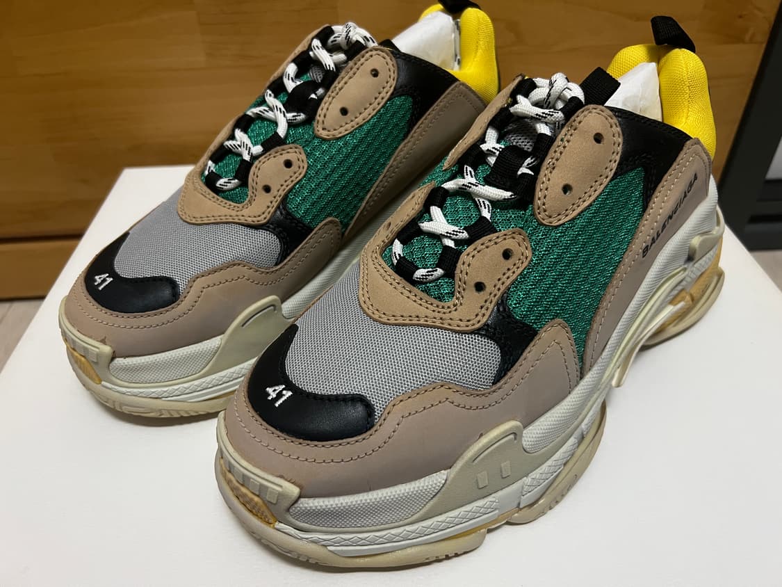 발렌시아가 트리플S 18SS 노/초 구폰트 새상품(41) 상품이미지1