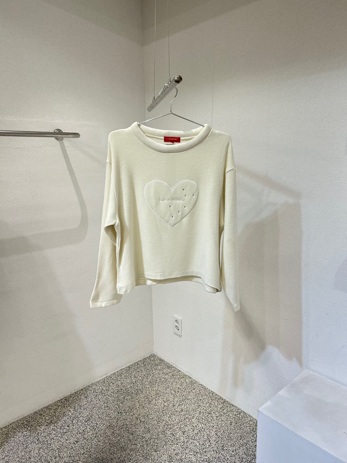 란셀 하트포인트 니트 상품이미지1