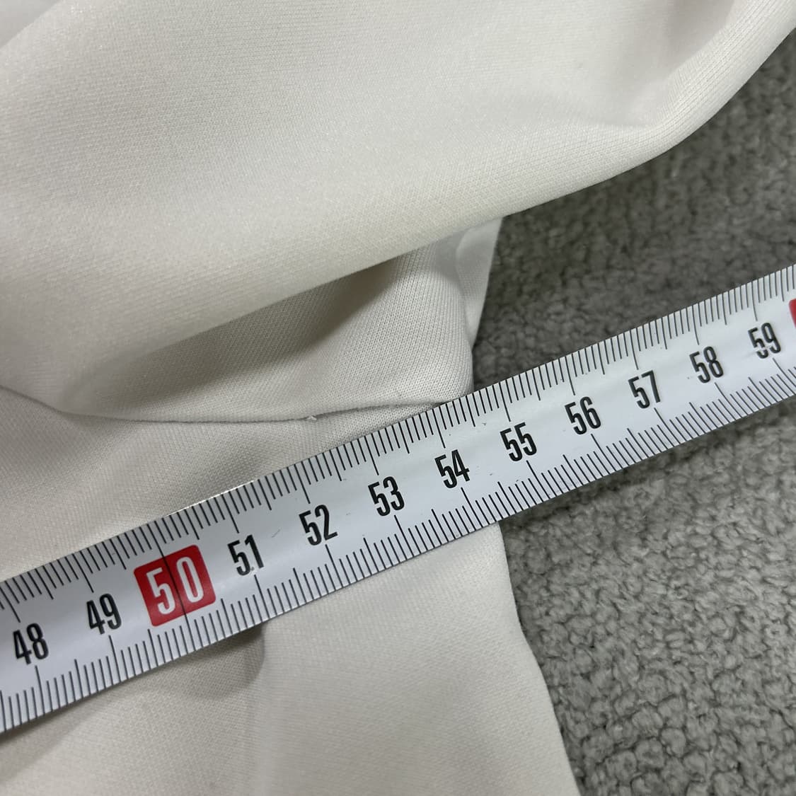 엄브로 화이트/레드 집업 트랙탑 m 상품이미지4