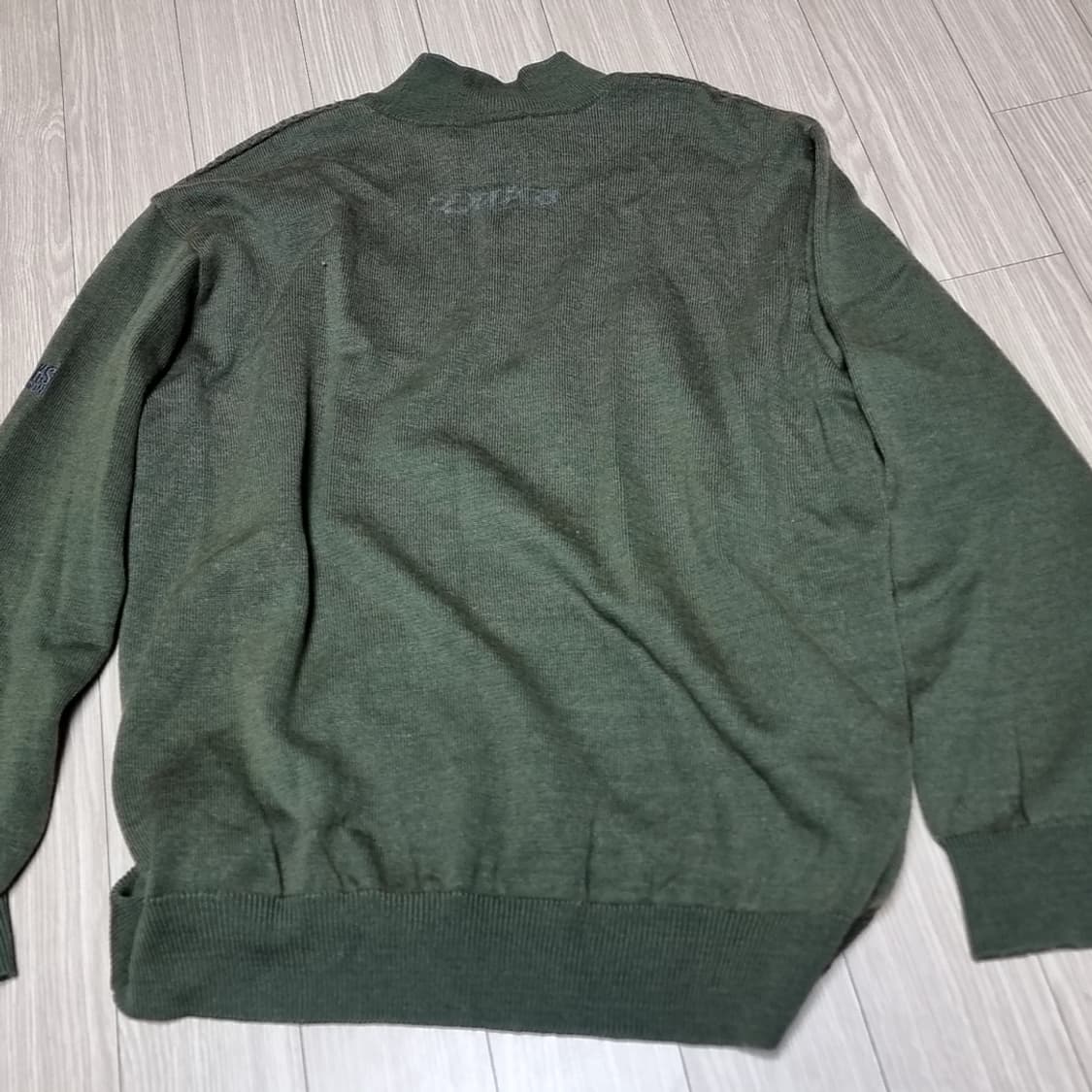 빈티지 닥스 다이아몬드 패턴 니트 그린(1005) 상품이미지5