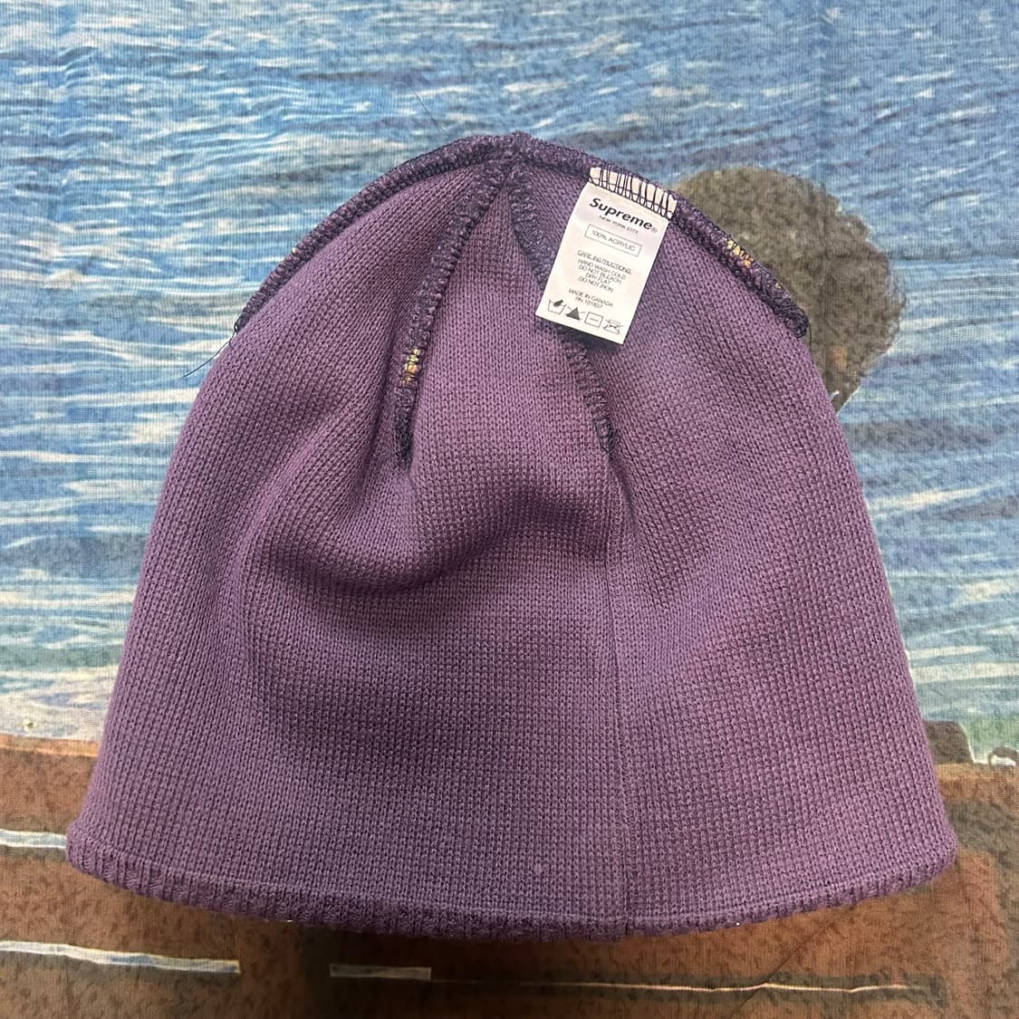 Supreme Stripe Knit Beanie 상품이미지3