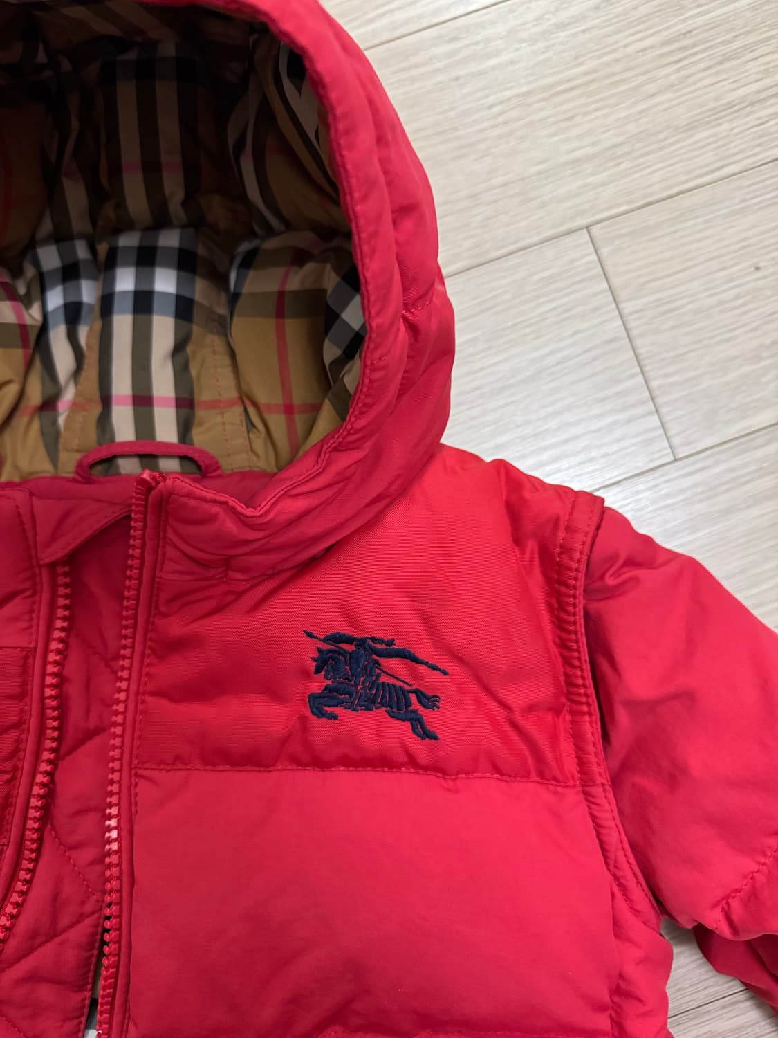 버버리 키즈 덕다운패딩 상품이미지1