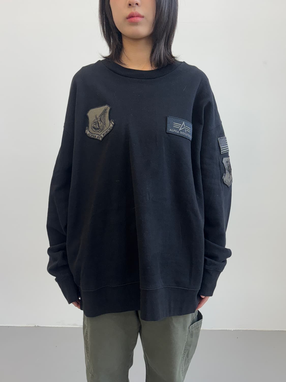 Alpha Industries Black Military mtm 상품이미지1