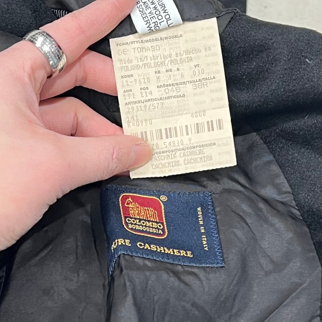 휴고보스 콜롬보 캐시미어 울코트 s08953 상품이미지7