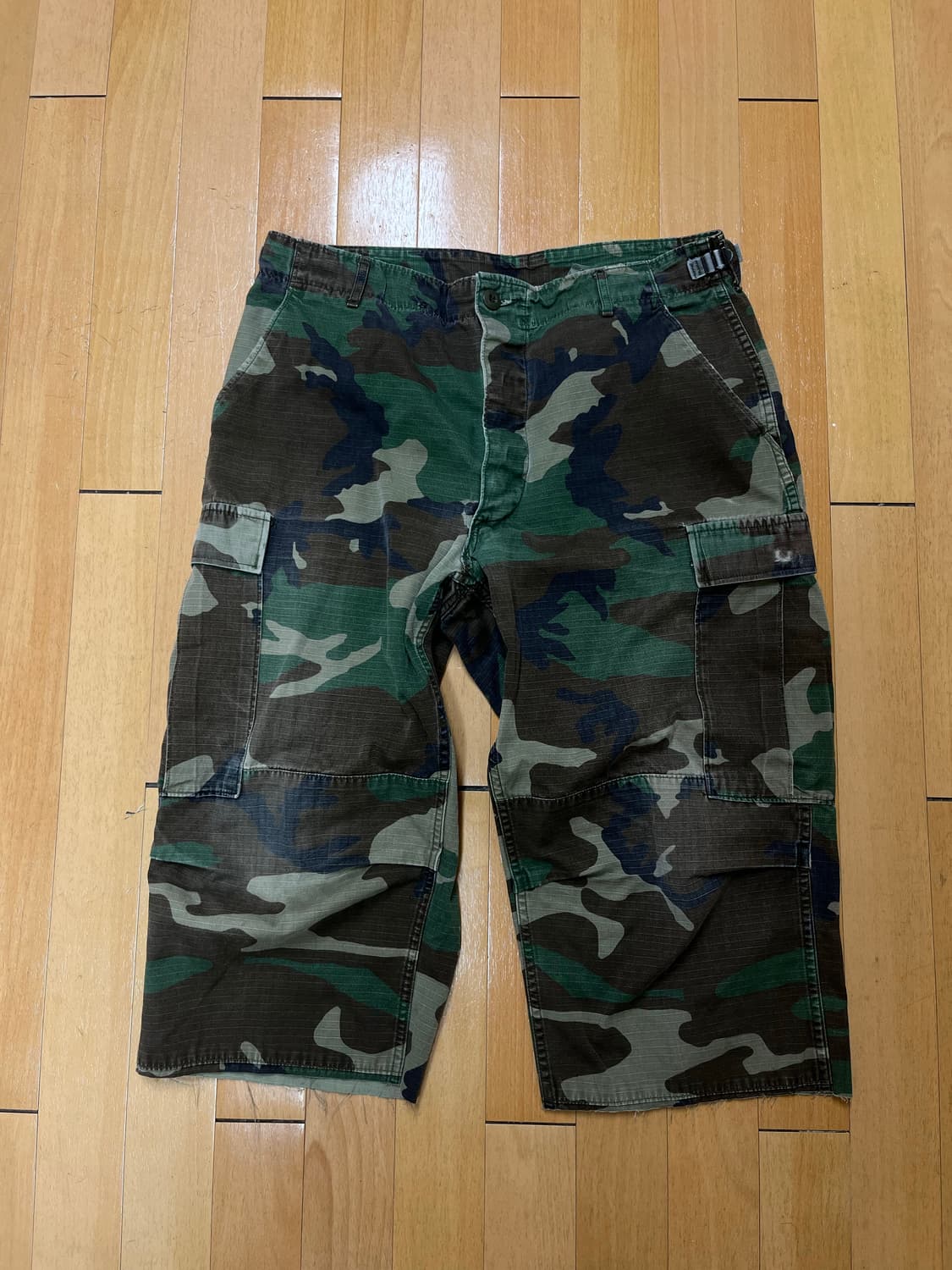 US ARMY 엑스트라 컷오프 카모 쇼츠 빈티지 상품이미지6