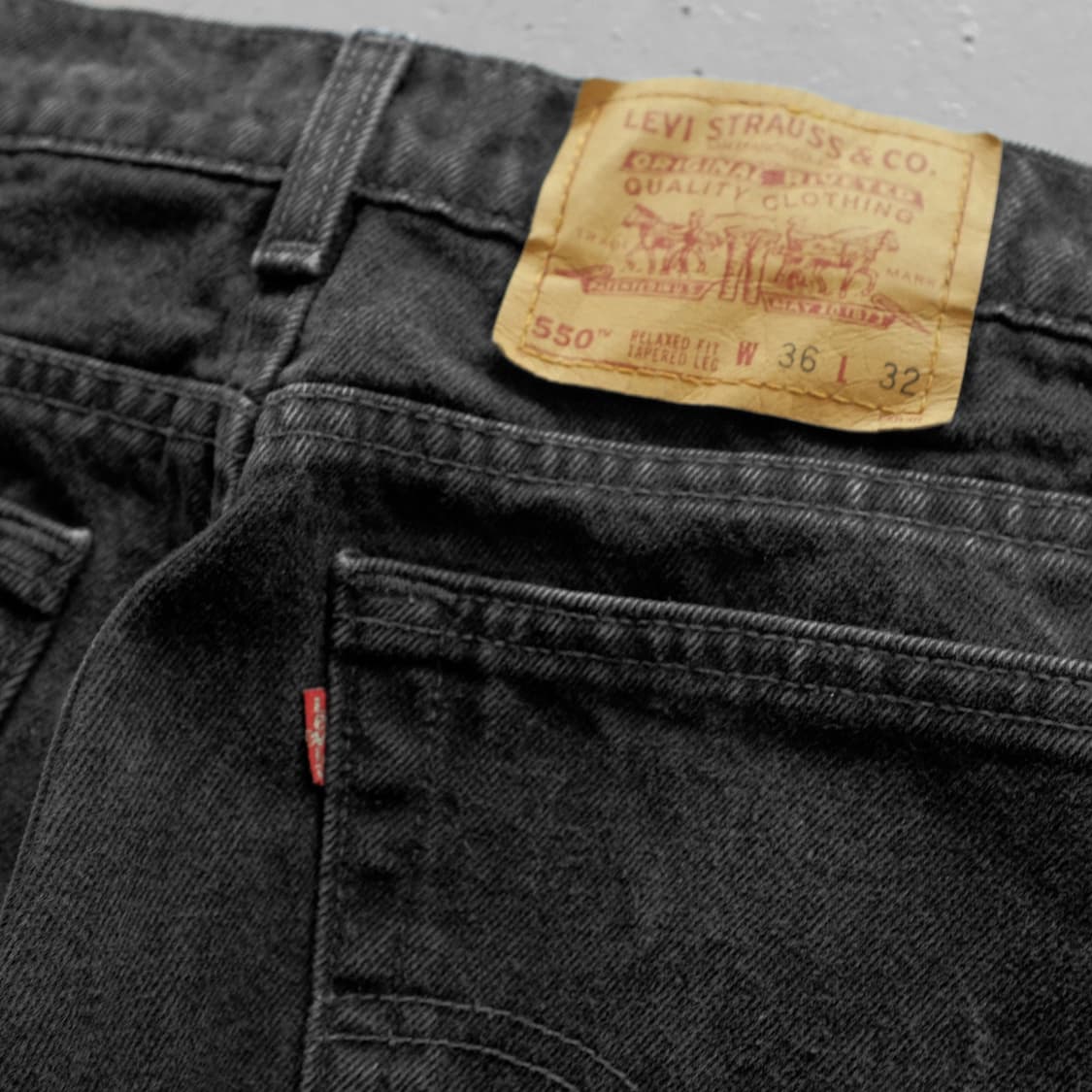 1990‘s Made In USA 리바이스 550 데님 상품이미지5