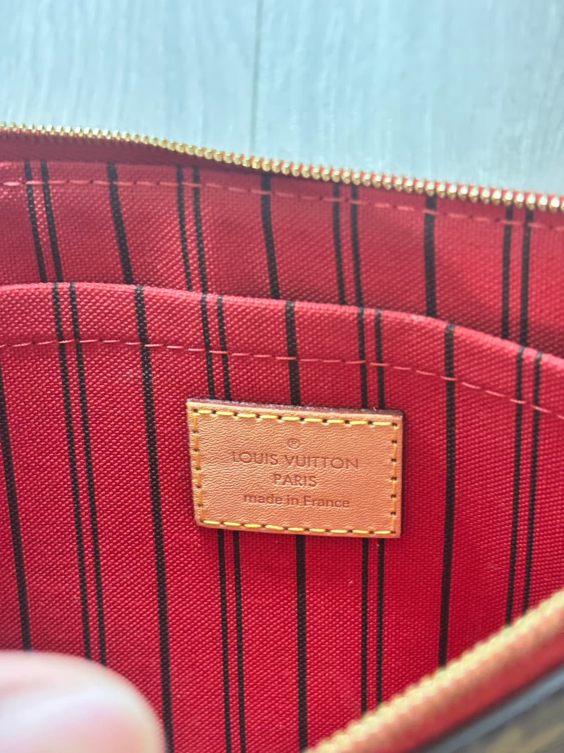 루이비통 모노그램 네버풀 포쉐트 상품이미지4