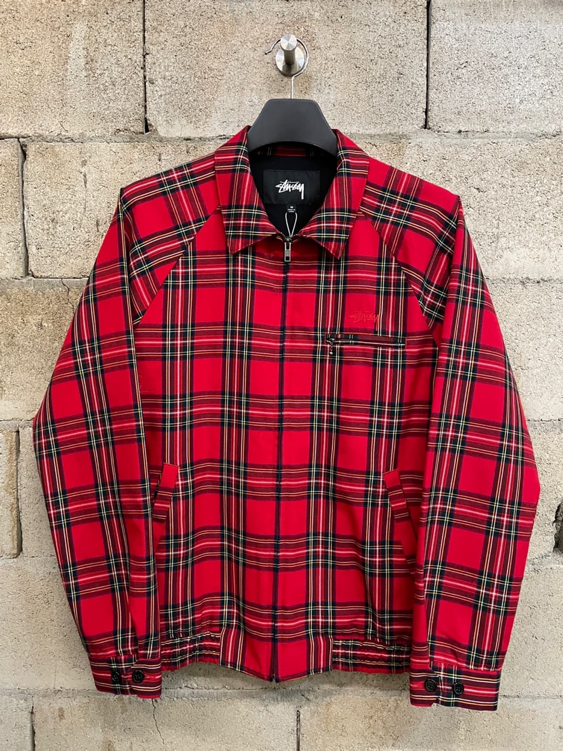 스투시 브라이언 체크 자켓 상품이미지1