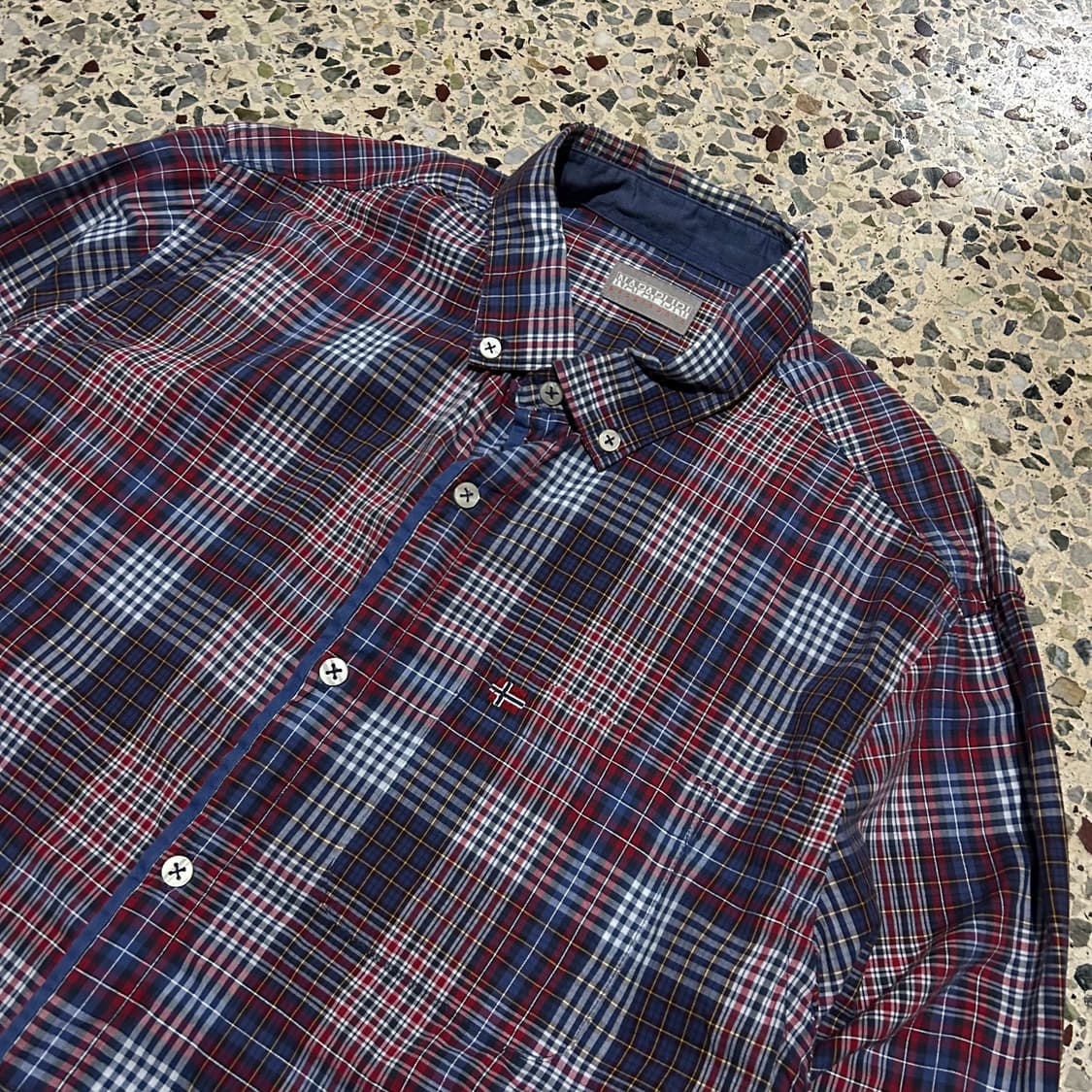 나파피리(Napapijri) 긴팔 체크셔츠 상품이미지2