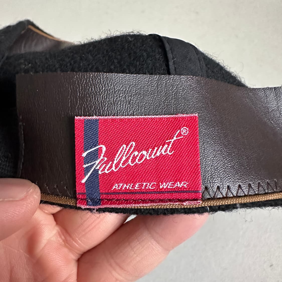 풀카운트 빈티지 울 베이스볼 캡 블랙그레이 상품이미지4