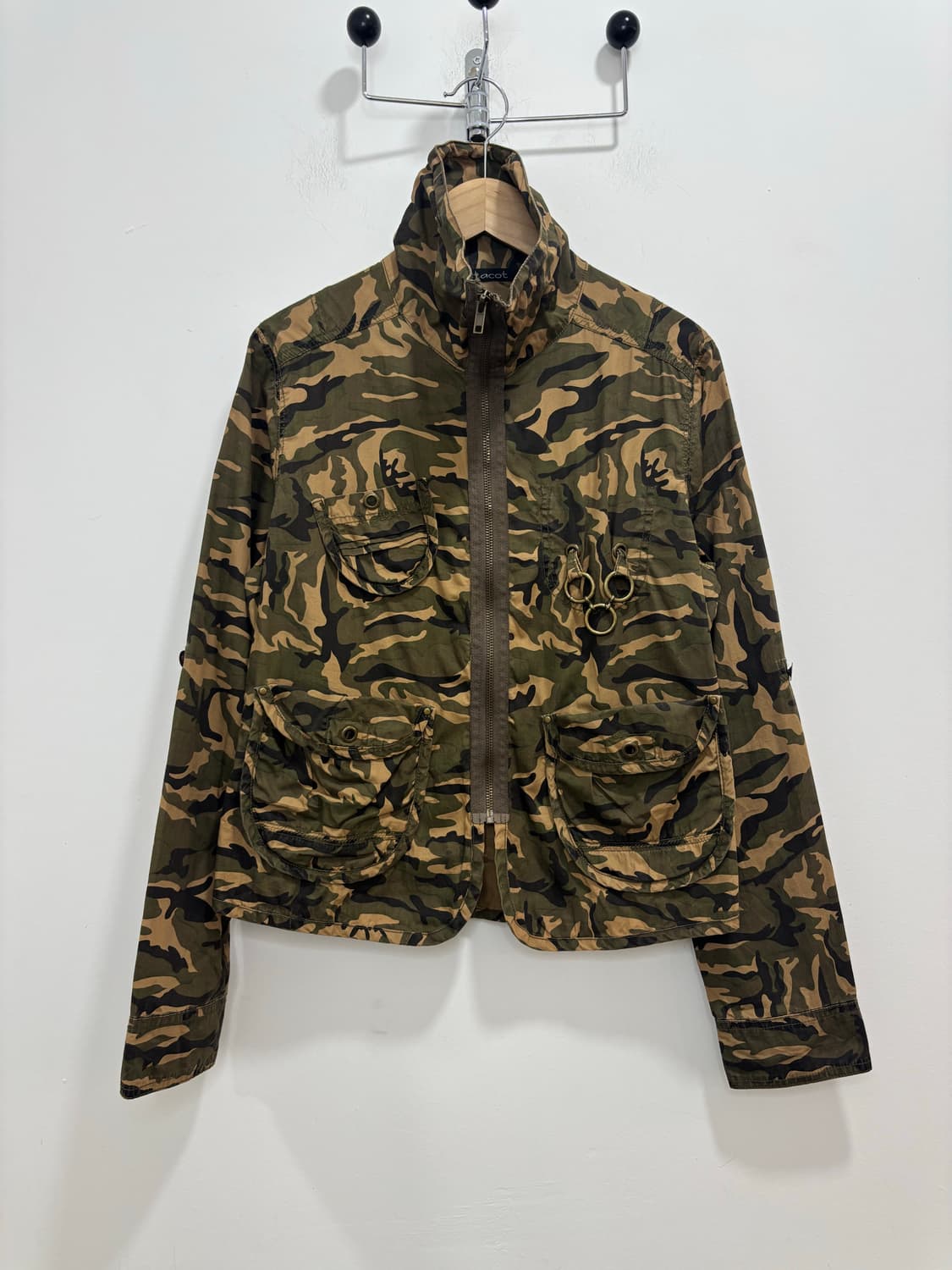 Estacot 카모 셔츠 자켓 상품이미지5