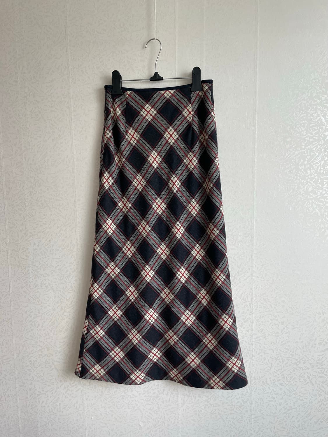 일본 빈티지 체크 롱스커트 55 상품이미지2