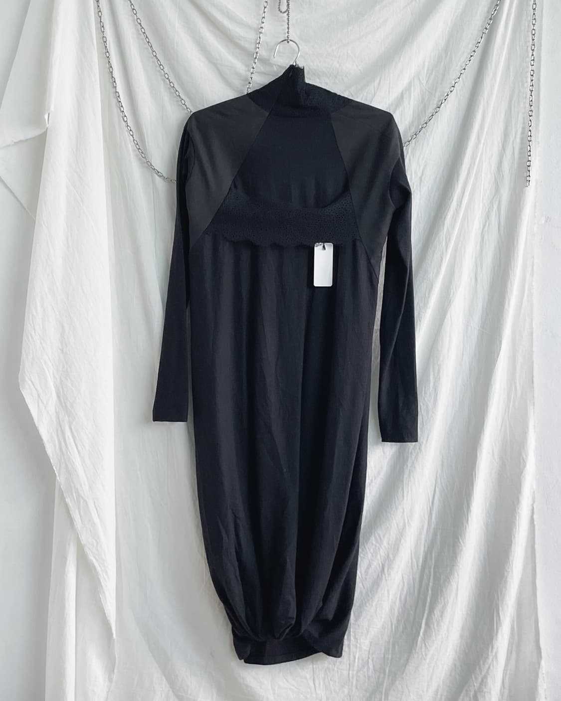 gustavolins atelier 10aw 오뜨 꾸뛰르 드레이프 원피스 상품이미지6