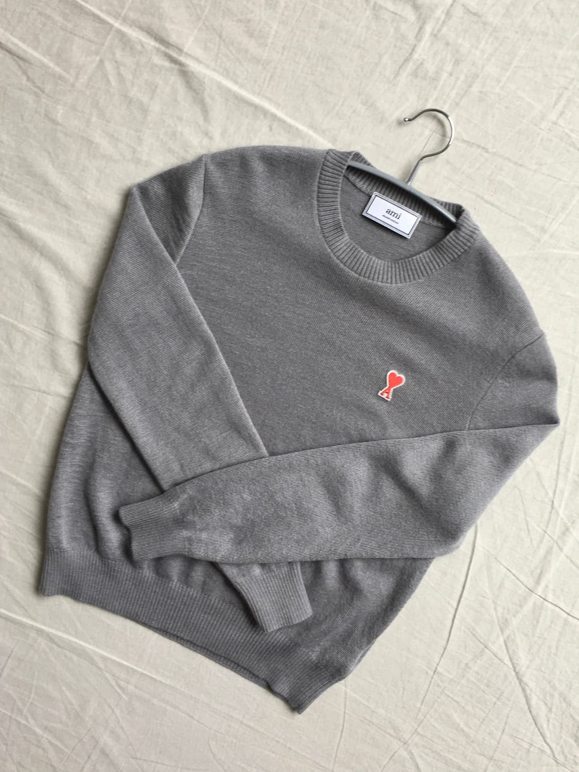 아미 미니로고 니트 상품이미지3