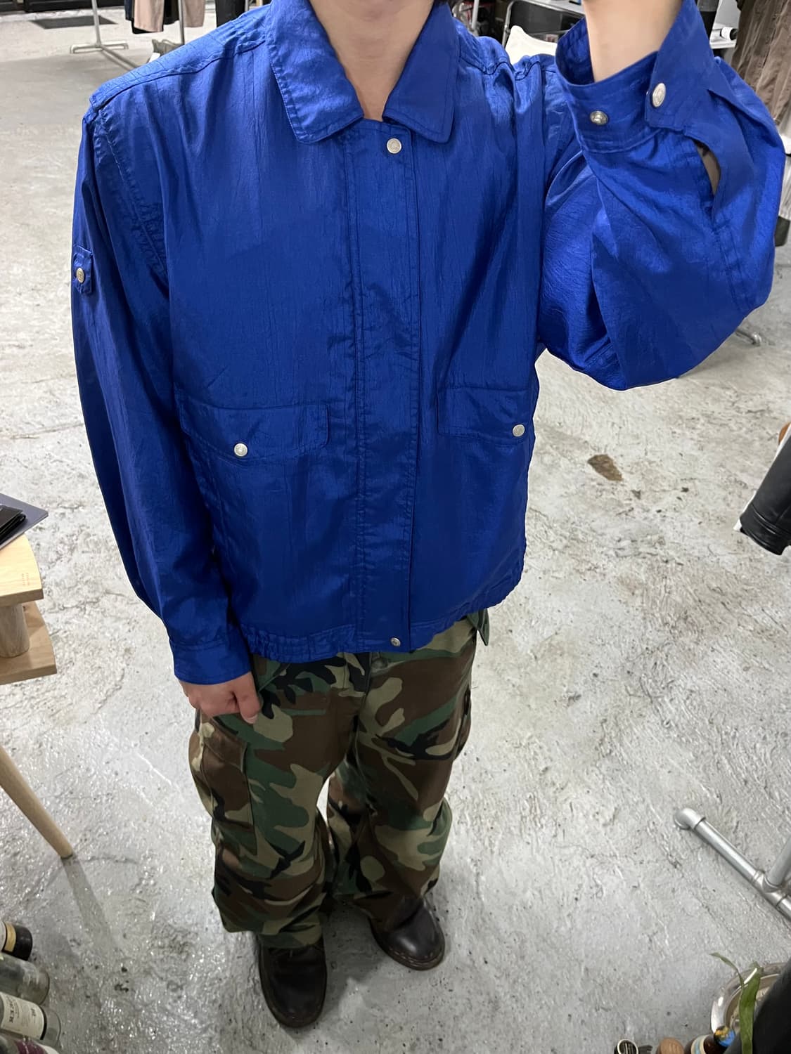 SADDLER vintge blue jacket 상품이미지3