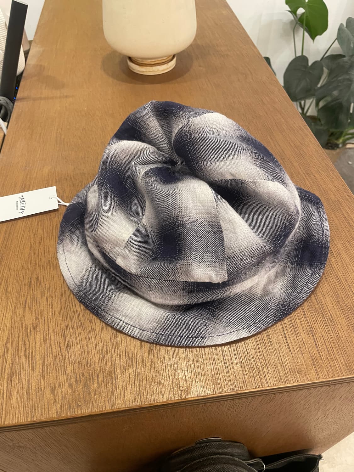 holk hombre check bucket hat 상품이미지1