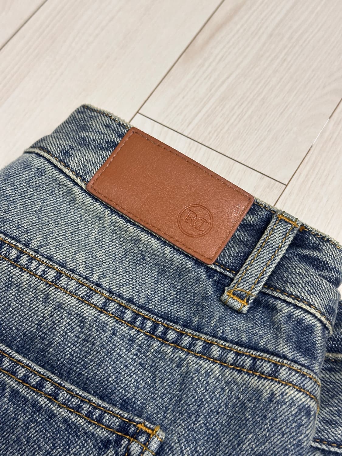 렉토 플레어 데님팬츠 S사이즈 판매 상품이미지5