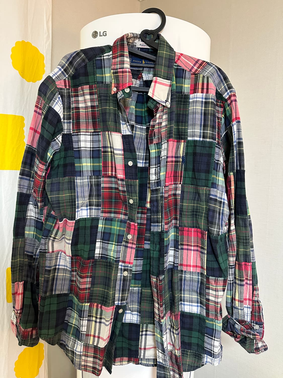 [M]폴로랄프로렌 패치워크 셔츠 상품이미지1