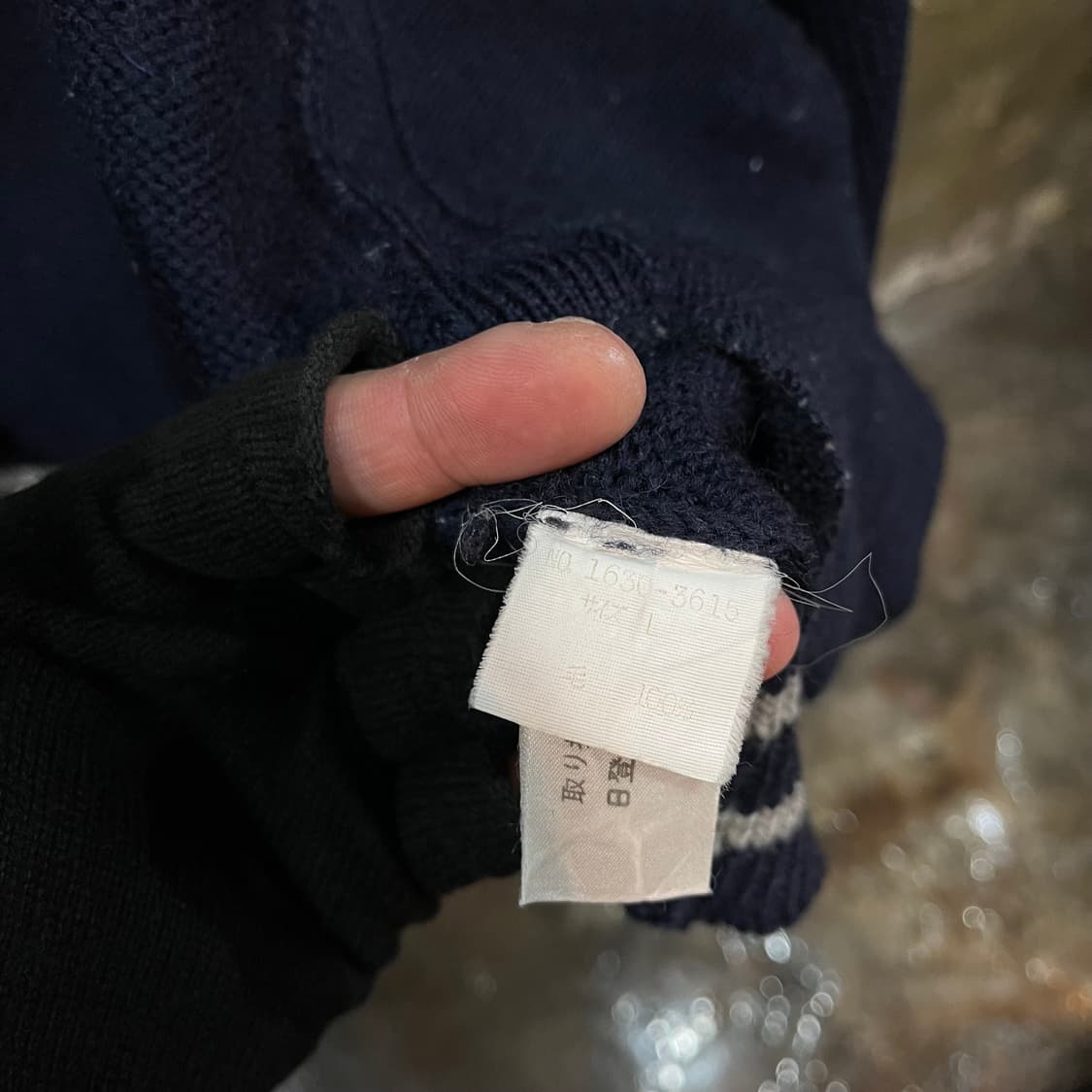 90s 챕스 랄프로렌 PL78 니트 집업 상품이미지5