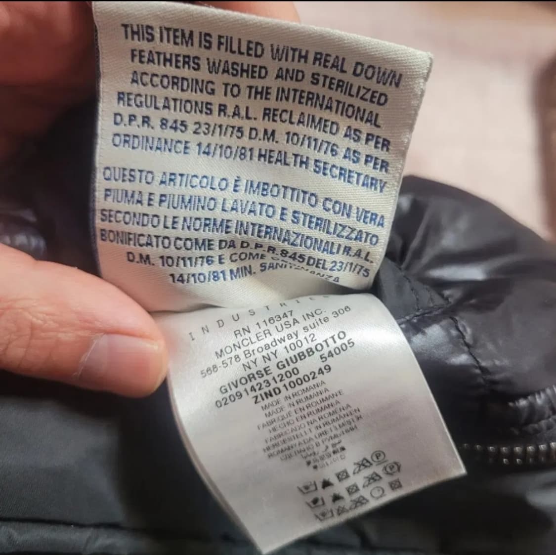 몽클레어 남자 패딩 5사이즈 XL 상품이미지8