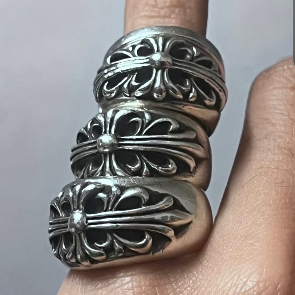 Chrome hearts floral ring 상품이미지2