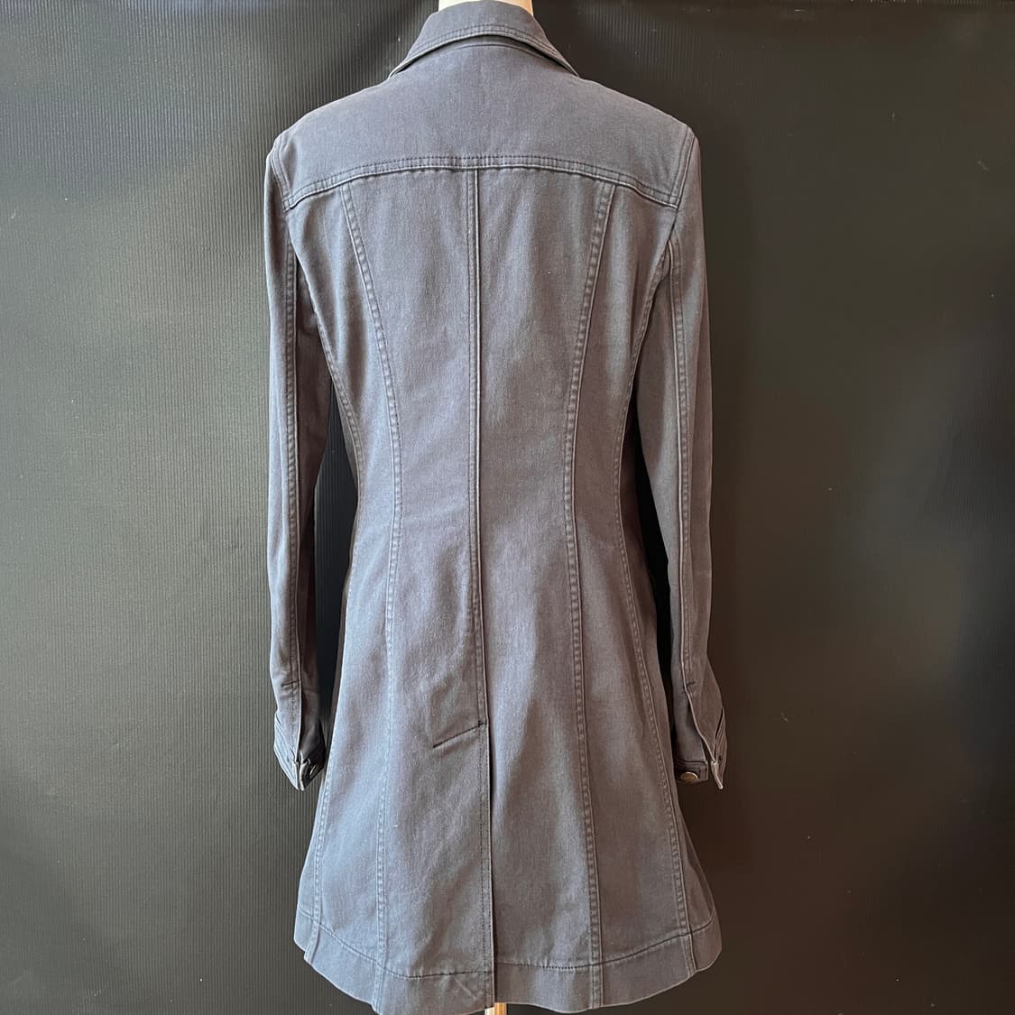 디올 06FW 존 갈리아노 부티크 데님 코트 Made in Italy 상품이미지7