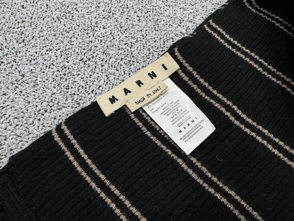 마르니 Distinctive sportswear 울케시미어 머플러 상품이미지3