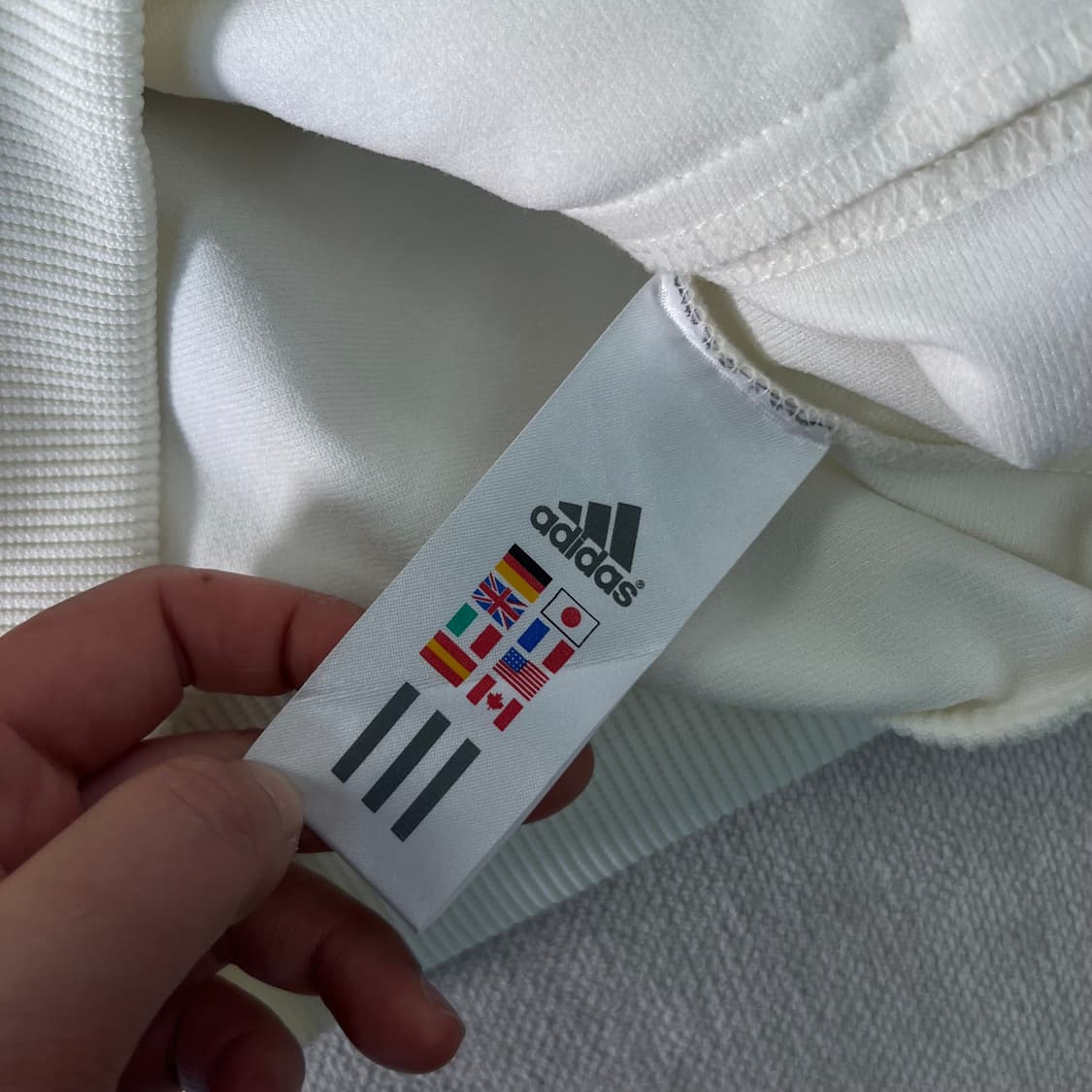 90 아디다스 y2k 큐빅 화이트 트랙탑져지  상품이미지7