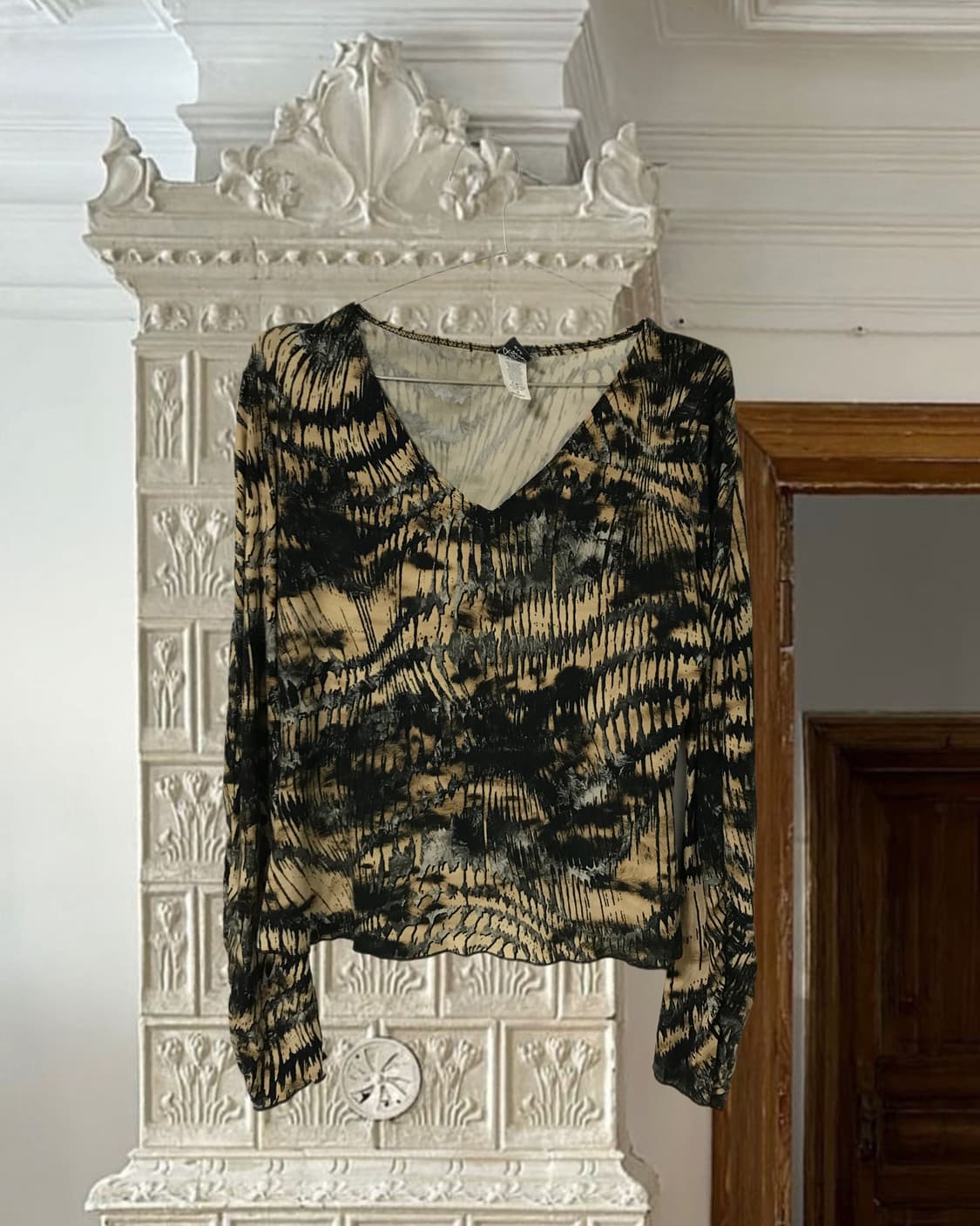 vintage pattern top 상품이미지7