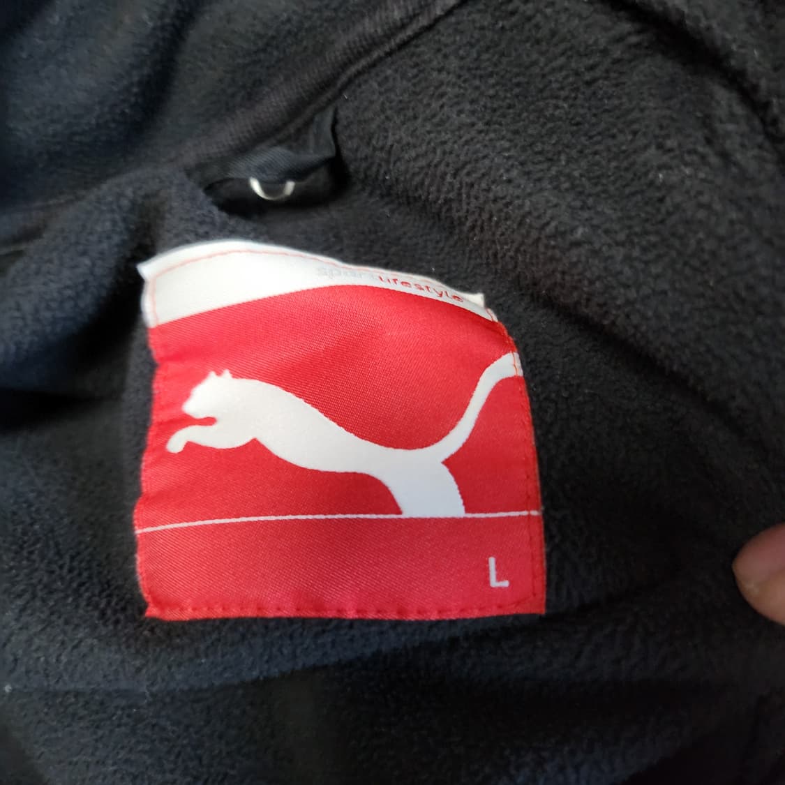 [L] 푸마 후리스 플리스 자켓 상품이미지3