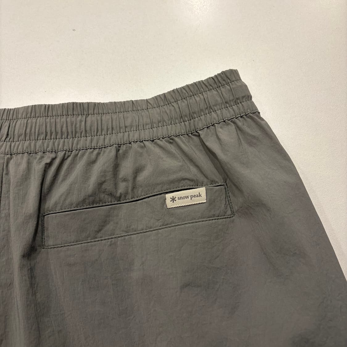[M] 스노우피크 카고 나일론 팬츠 그레이 C896 상품이미지5