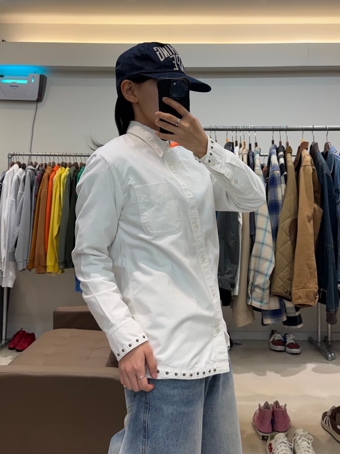 비즈빔 스터드 셔츠 상품이미지6