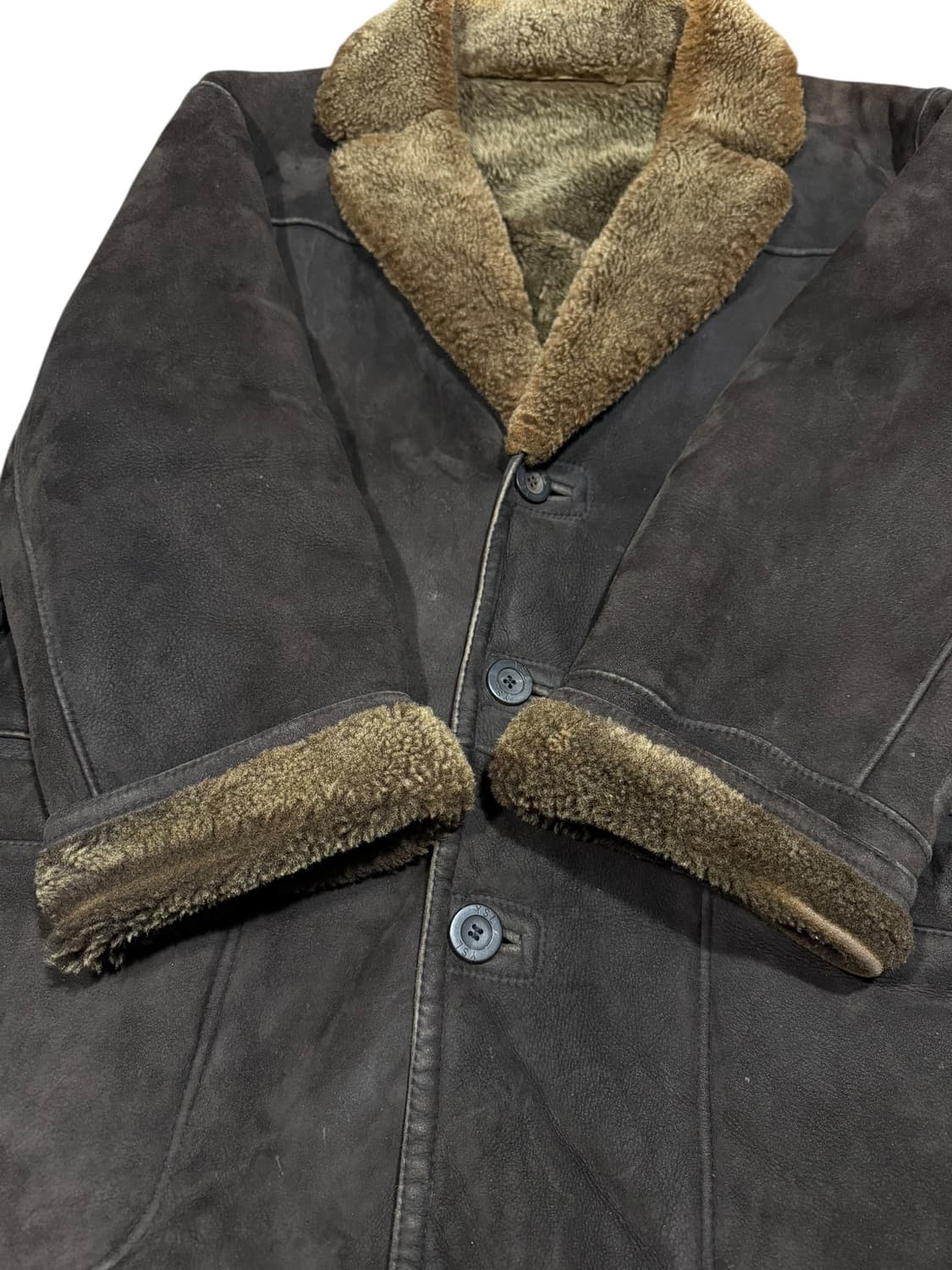 Yves Saint Laurent 입생로랑 쉽스킨 무스탕 상품이미지3