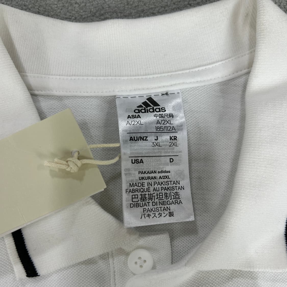 아디다스 카라티 화이트 반팔티 상품이미지2