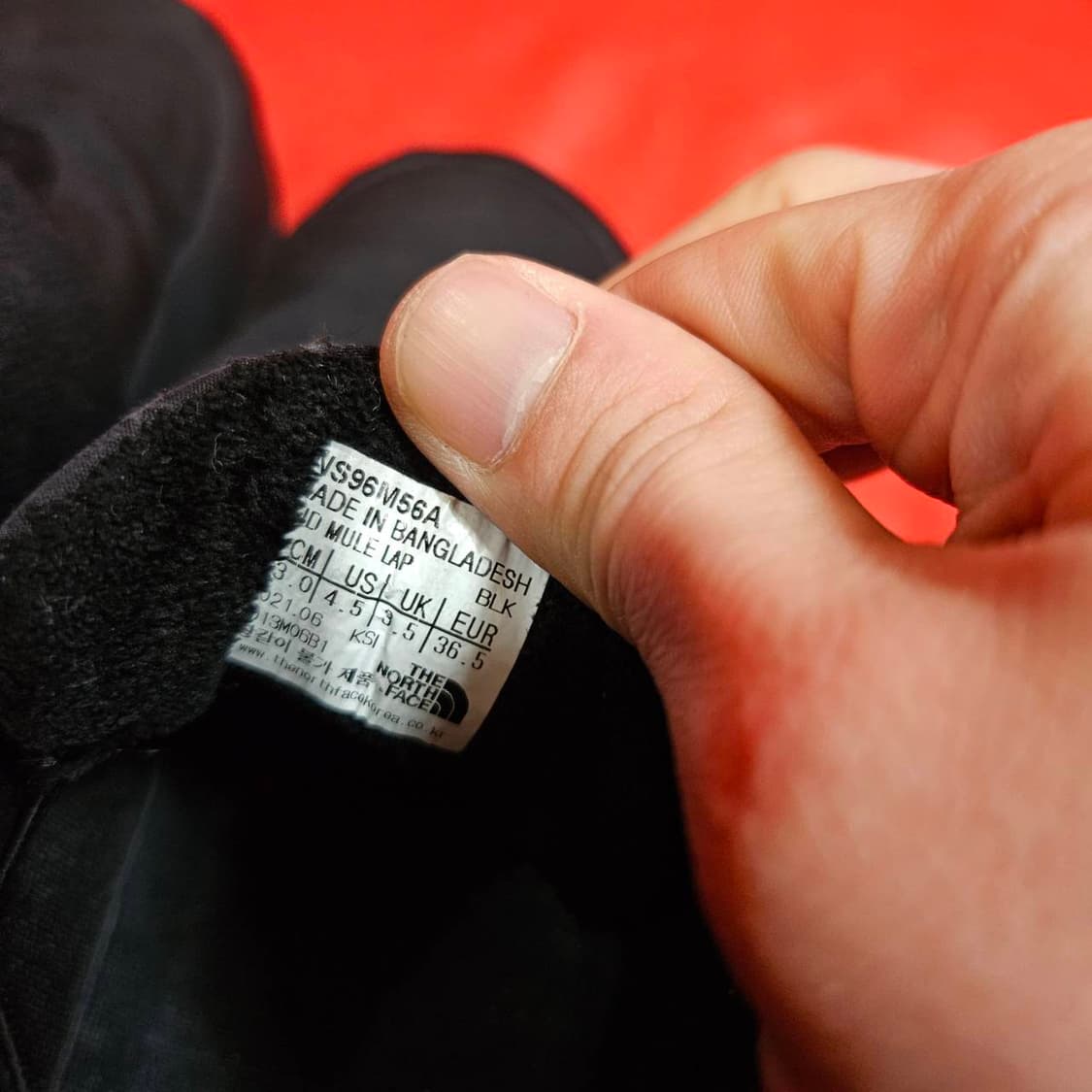 노스페이스 아웃도어 등산 패딩 슬립온 230size 상품이미지6